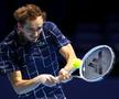 Rusul Daniil Medvedev (loc 4 ATP, 24 de ani) l-a învins pe austriacul Dominic Thiem (loc 3 ATP, 27 de ani) în finala ediției de Turneul Campionilor 2020, scor 4-6, 7-6 (2), 6-4.