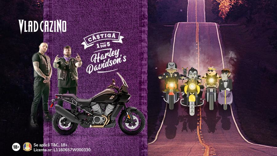 Ultimele 3 motociclete Harley părăsesc „bârlogul” vampirului Vlad la finalul aceste săptămâni