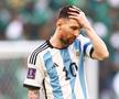 Lionel Messi, în Argentina - Arabia Saudită // sursă foto: Imago Images