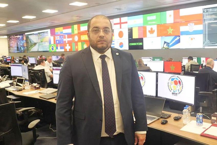 Adrian Dincă, trimisul Jandarmeriei Române în punctul de comandă și control din Doha