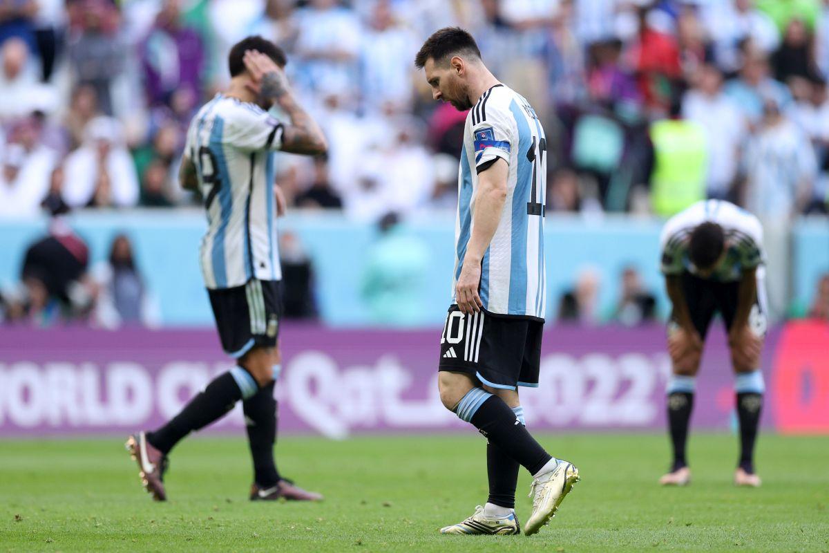 Argentina - Arabia Saudită: 15 imagini cu sud-americanii dărâmați