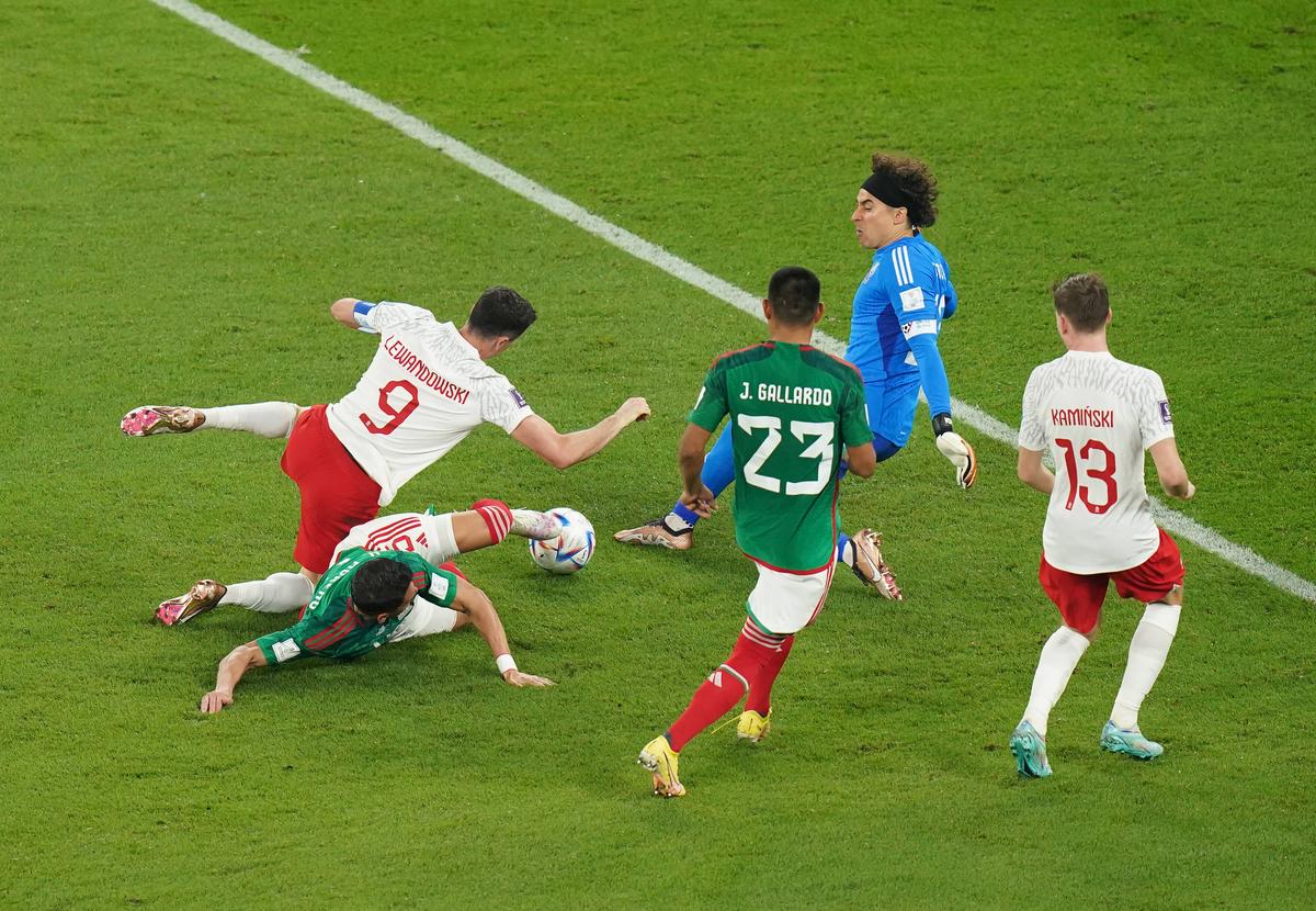 Lewandowski, penalty în Polonia - Mexic