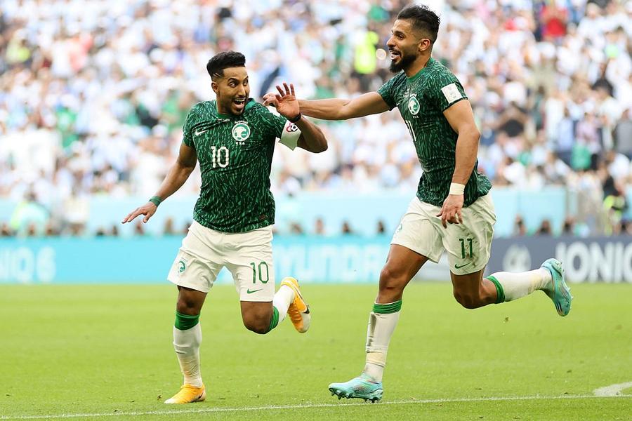 Al-Dawsari (dreapta) și Saleh Al-Shehri (stânga) Ce s-a întâmplat cu cele 10 staruri ale Cupei Mondiale din 2022