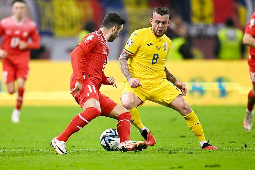 România a încheiat campania de calificare cu o victorie răsunătoare, 1-0 cu Elveția // foto: Raed Krishan, GSP
