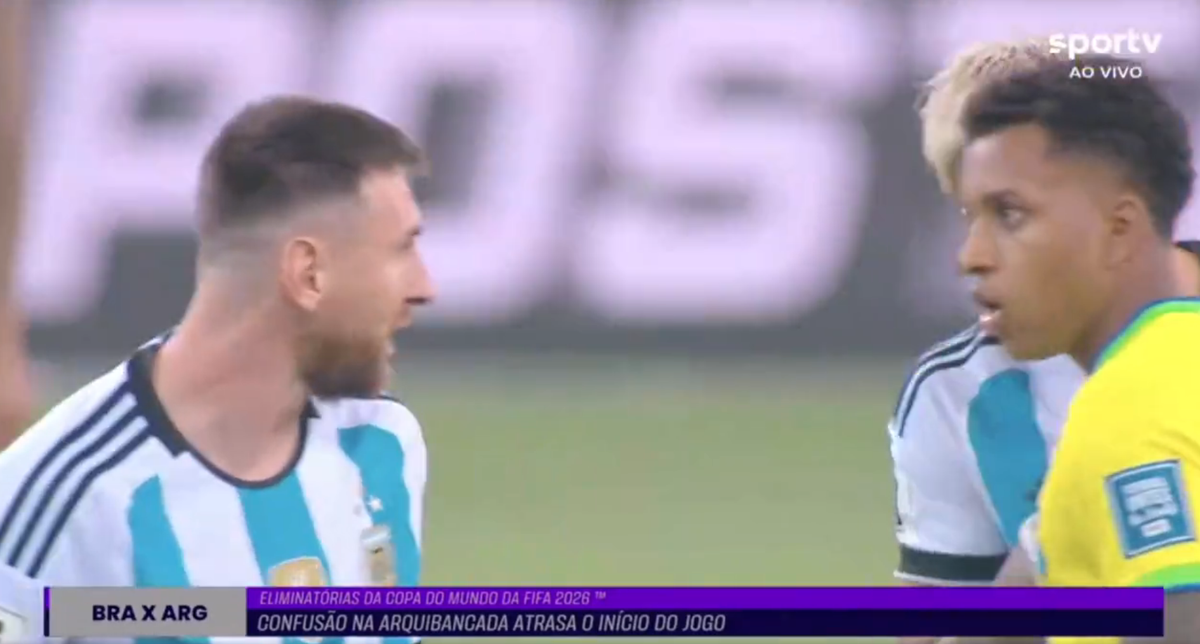Scene violente la Brazilia - Argentina!