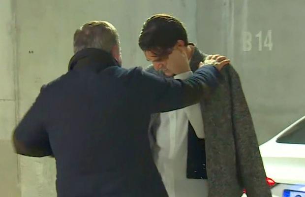 Gică Hagi l-a așteptat pe Ianis Hagi după România - Elveția » Imaginile serii după România - Elveția