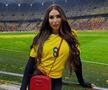 Cum a apărut fiica cea mică a Anamariei Prodan în tribune, la România – Elveția. Geanta scumpă pe care a afișat-o