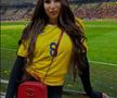 Cum a apărut fiica cea mică a Anamariei Prodan în tribune, la România – Elveția. Geanta scumpă pe care a afișat-o
