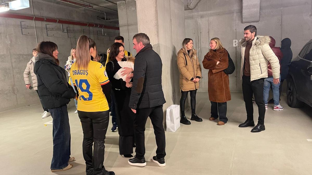 Ianis Hagi și Gică Hagi, după România - Elveția