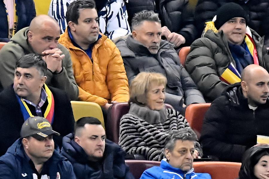 Gica Dobrin a avut invitație din partea FRF la tribuna oficială Semn divin înainte de România - Elveția? Moment emoționant petrecut în loja Arenei Naționale