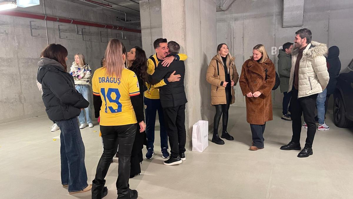Ianis Hagi și Gică Hagi, după România - Elveția