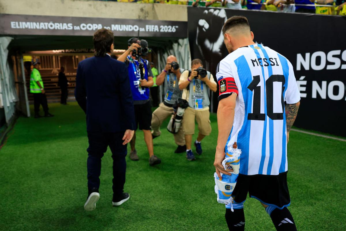 Scene violente la Brazilia - Argentina!