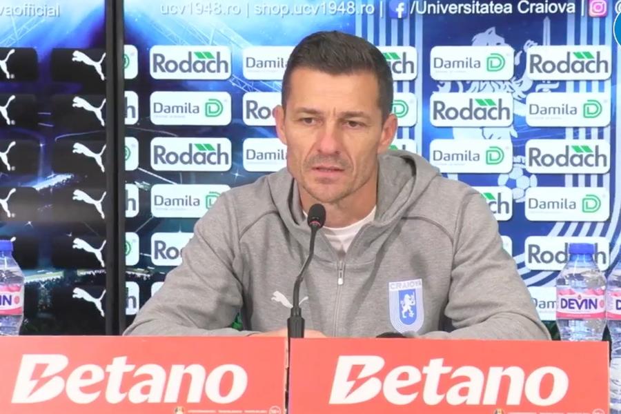 Costel Gâlcă „Sunt şanse foarte mari ca la finalul partidei să fim pe locul 1 în clasament” » Costel Gâlcă vorbește de titlu, înainte de Universitatea Craiova - CFR Cluj