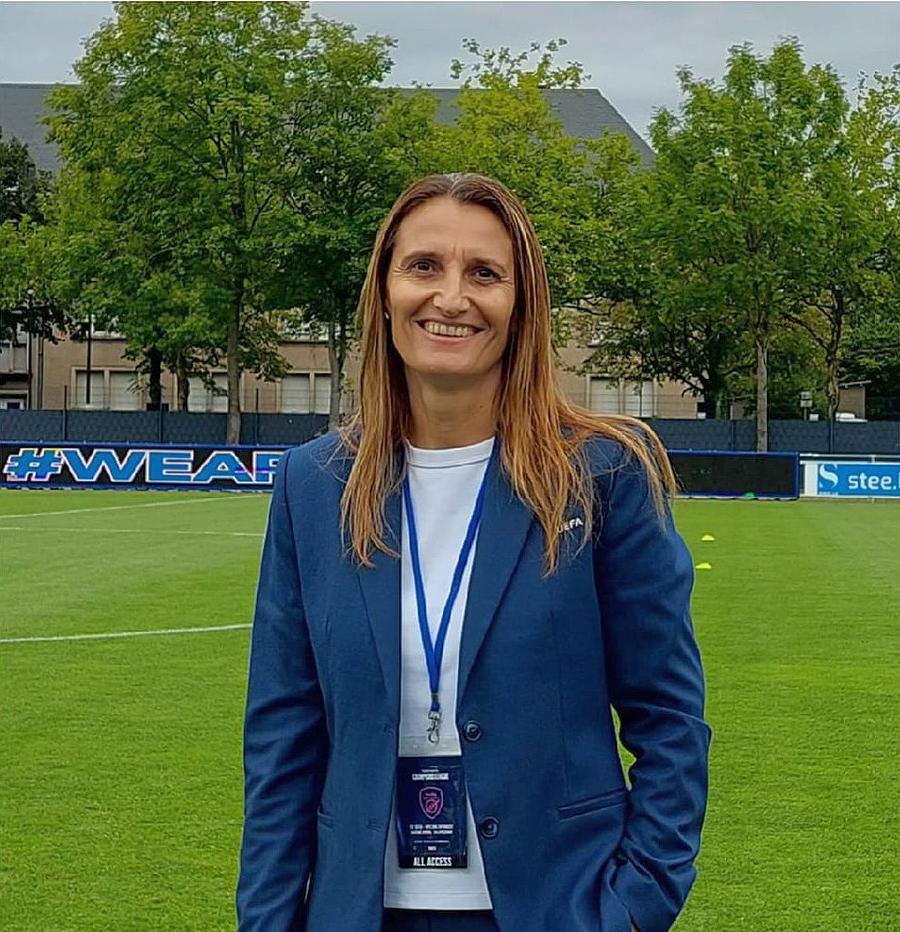Teodora Albon, președinte AJF Cluj. Foto: Facebook Încă un caz de jucători folosiți pe fals în campionatul judeţean Cluj » Ce măsuri radicale pregătește șefa AJF Cluj