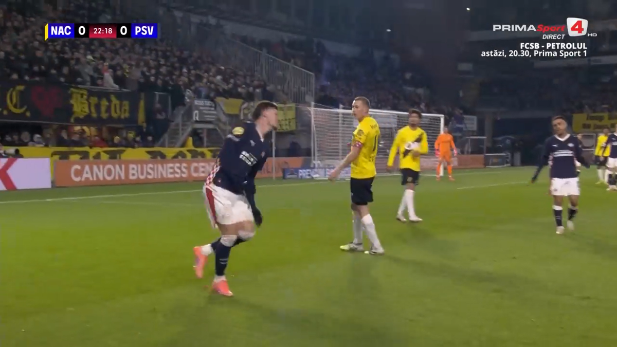 Dennis Man, în NAC Breda - PSV