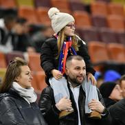 FCSB - Petrolul, imagini de la încălzire/ foto Cristi Preda (GSP)