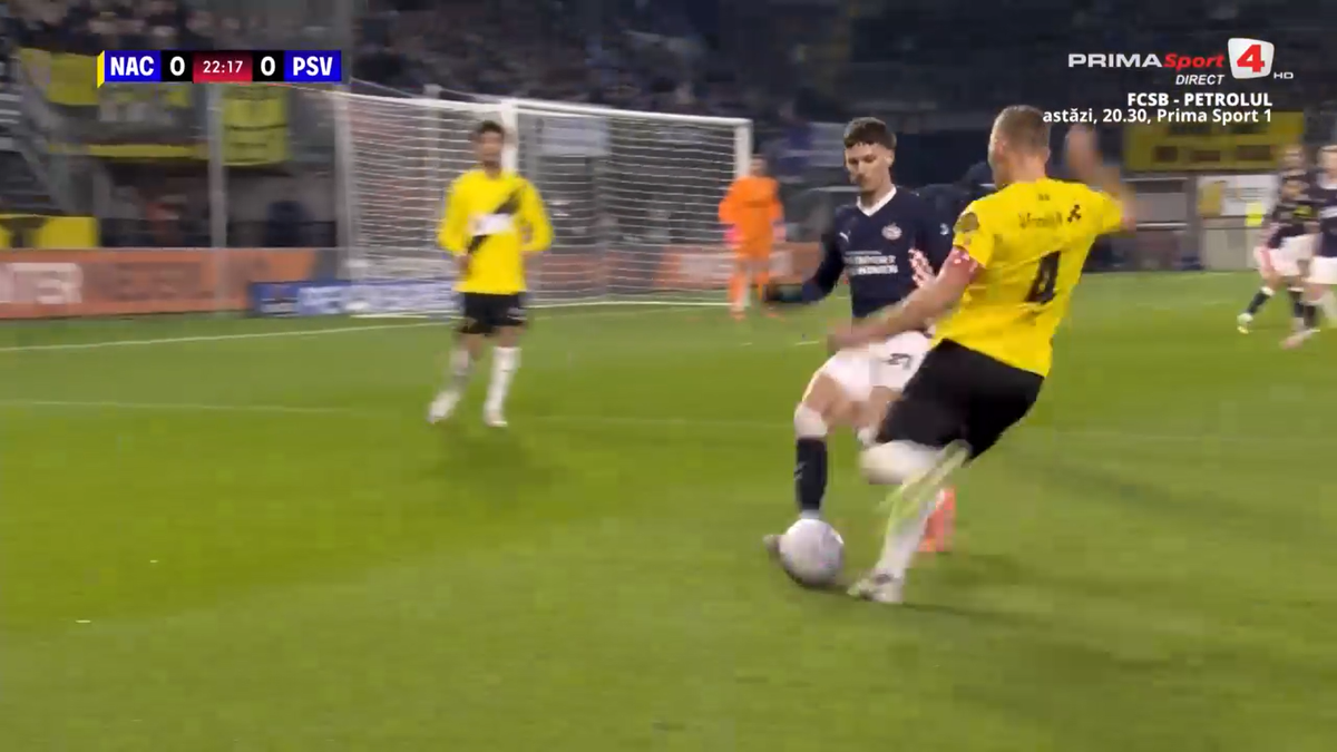 Dennis Man, în NAC Breda - PSV