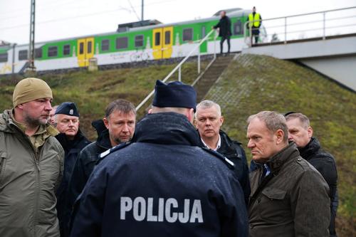 Autoritățile poloneze s-au prezentat la fața locului pentru a înțelege ce s-a întâmplat FOTO Guliver/GettyImages