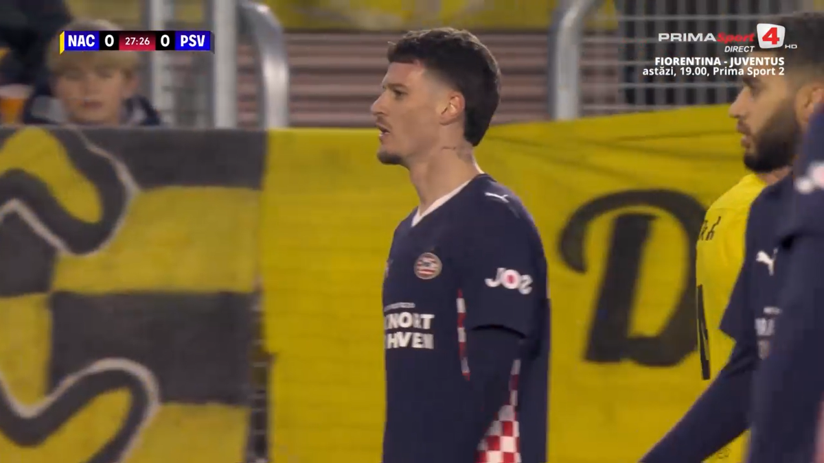 Dennis Man, în NAC Breda - PSV