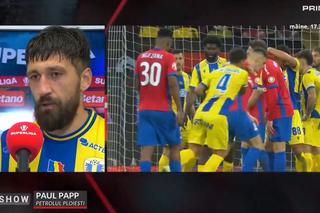 Paul Papp a revăzut faza la interviu și a făcut analiza: „E cot în gură. Dar l-am felicitat pe Kovacs”