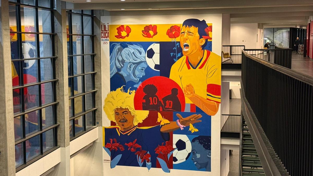 Imaginea cu Gheorghe Hagi apărută la Arena Națională » Ce semnifică muralul