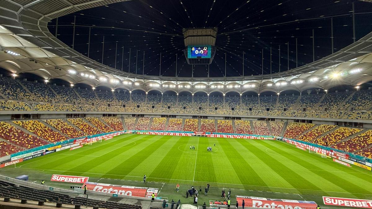 FCSB - Petrolul, imagini înainte de meci de la Arena Națională