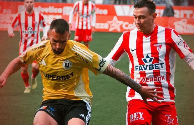 UTA Arad cedează clar cu U Cluj, într-un duel critic pentru play-off » Cum arată clasamentul
