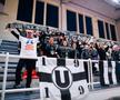 Jucătorii lui U-BT Cluj-Napoca, cu o dungă de ruj sub ochi, în duelul cu FMP Belgrad/Foto: Dragana Stjepanovic (aba-liga.com)