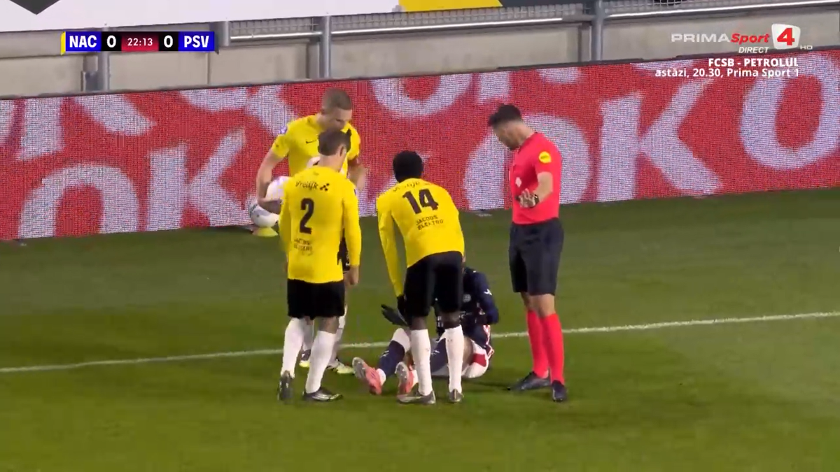 Dennis Man, în NAC Breda - PSV