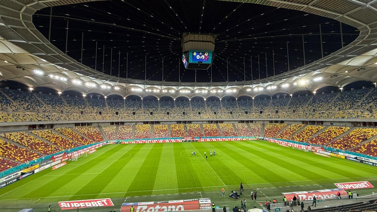 FCSB - Petrolul, imagini înainte de meci de la Arena Națională