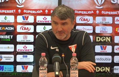 Adrian Mihalcea, după eșecul cu CFR Cluj: „Nu mă simt inferior, nu am de ce!”