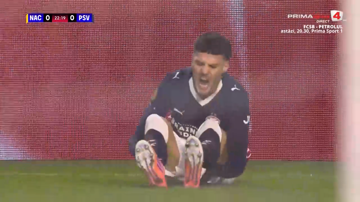 Dennis Man, în NAC Breda - PSV