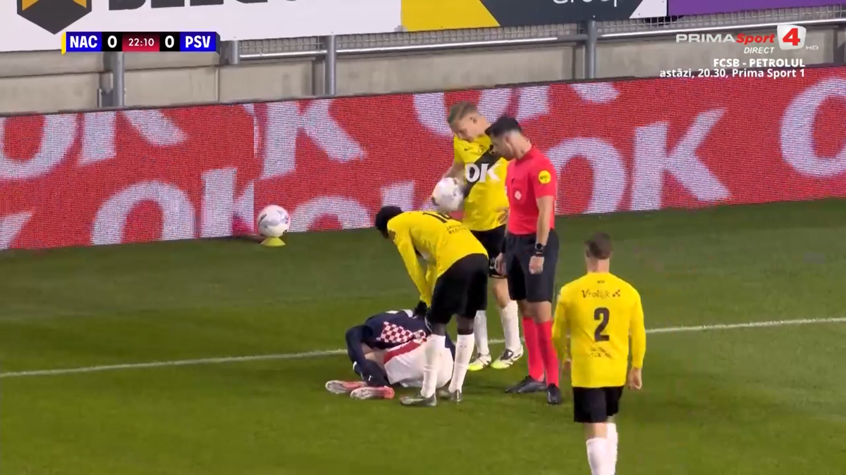 Cu Dennis Man pe teren 70 de minute, PSV a obținut o victorie scurtă cu NAC Breda