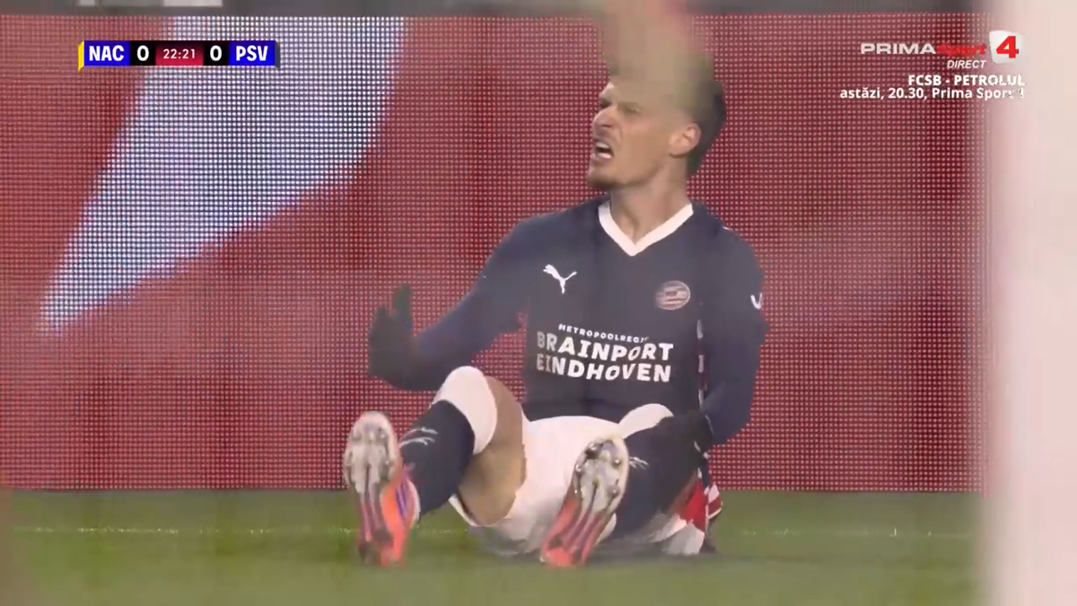 Dennis Man, în NAC Breda - PSV