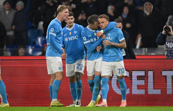 Napoli e noul lider din Serie A! Presiune pe Interul lui Chivu