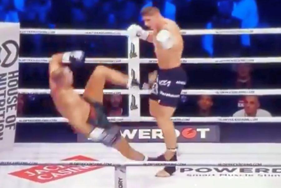 BADRI HARI - RICO VERHOEVEN // Meci dramatic în Olanda! Badr Hari era la câteva minute de victorie, dar s-a accidentat și a abandonat