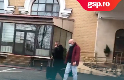VIDEO EXCLUSIV. Nebuloasa de la Dinamo atinge noi dimensiuni » Apariție controversată la hotelul lui Cortacero. Imaginile surprinse, azi, de reporterii GSP