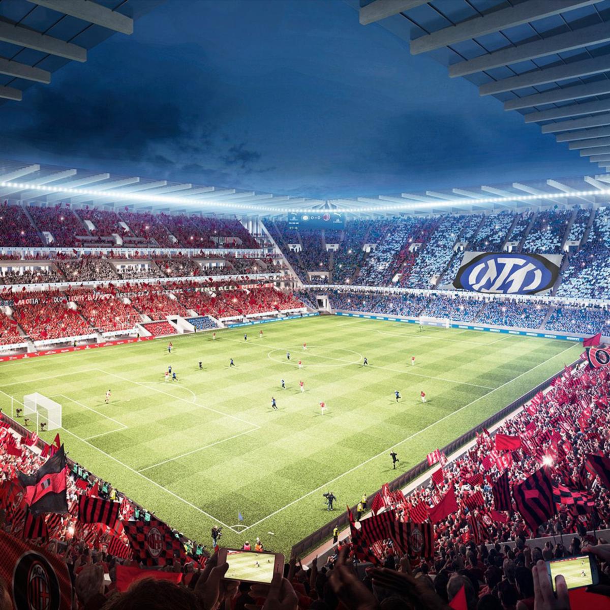 „Catedrala” din Milano, noul stadion al lui Inter și Milan