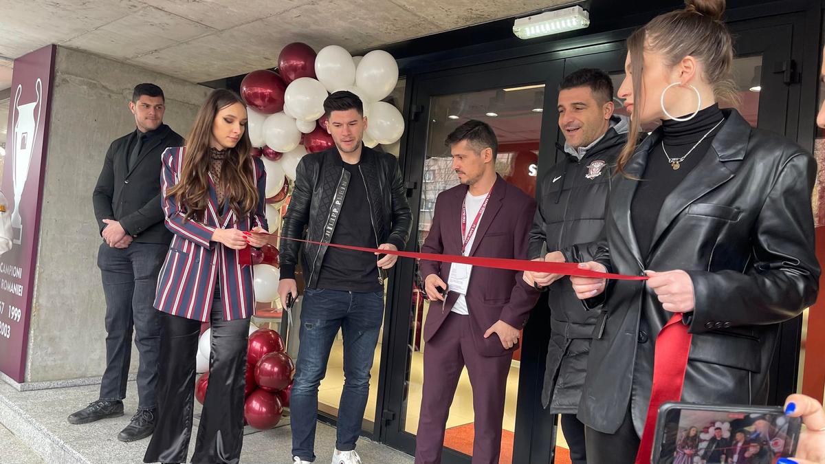 Rapid a inaugurat magazinul de la stadionul Giulești