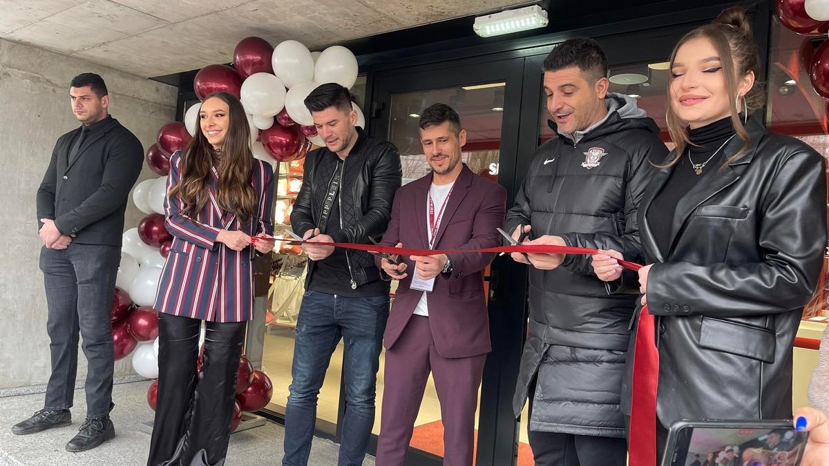 Rapid a inaugurat magazinul de la stadionul Giulești