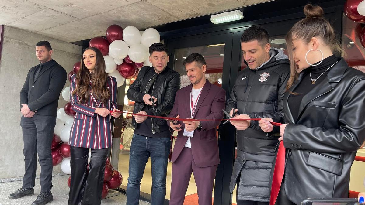 Rapid a inaugurat magazinul de la stadionul Giulești