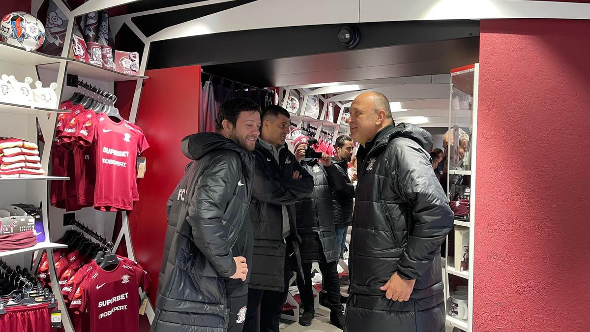 Rapid a inaugurat magazinul de la stadionul Giulești