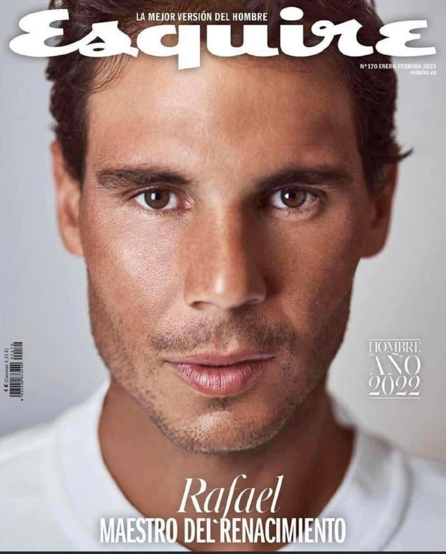 Rafa Nadal, pe coperta revistei Esquire Rafael Nadal, declarat omul anului în 2022 » Un altfel de interviu cu ibericul: „Îmi place vinul, dar în ultima vreme l-am limitat, aproape interzis”