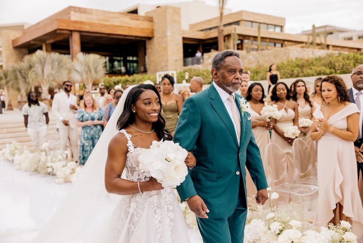 Simone Biles nunta
