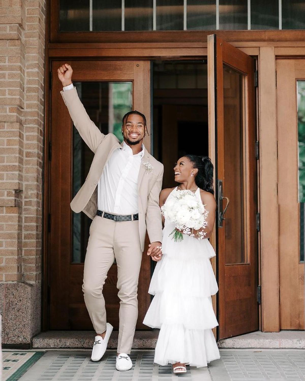 Simone Biles nunta