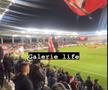 Andreea Prisăcariu, „sub acoperire” la meciul Dinamo - FC Voluntari, de pe „Arcul de Triumf”