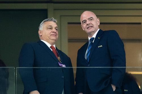 Orban și Infantino, șeful FIFA / FOTO: Imago