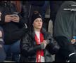 Andreea Prisăcariu, „sub acoperire” la meciul Dinamo - FC Voluntari, de pe „Arcul de Triumf”