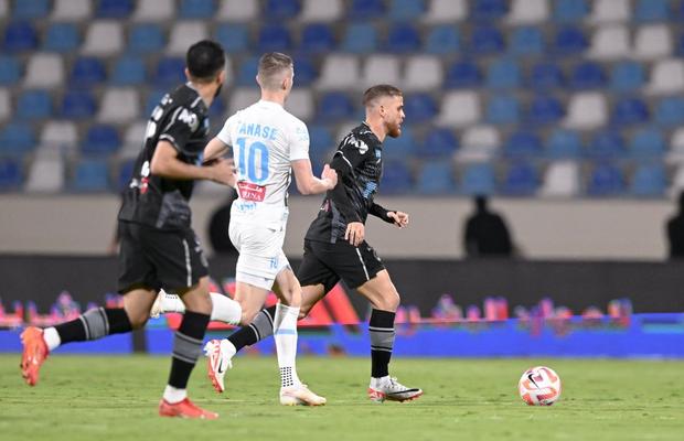 Florin Tănase, decisiv în victoria lui Al-Okhdood » Pasa fostului jucător de la FCSB a surprins și camerele TV