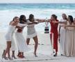 Jennifer Lopez, în rochia roșie purtată de Iga Swiatek » Imaginea a devenit virală după ce fanii au sesizat ce ajustări a făcut J. LO